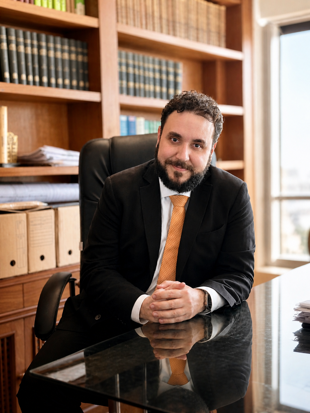 Dr. Rafael Frias Cabral em seu escritório